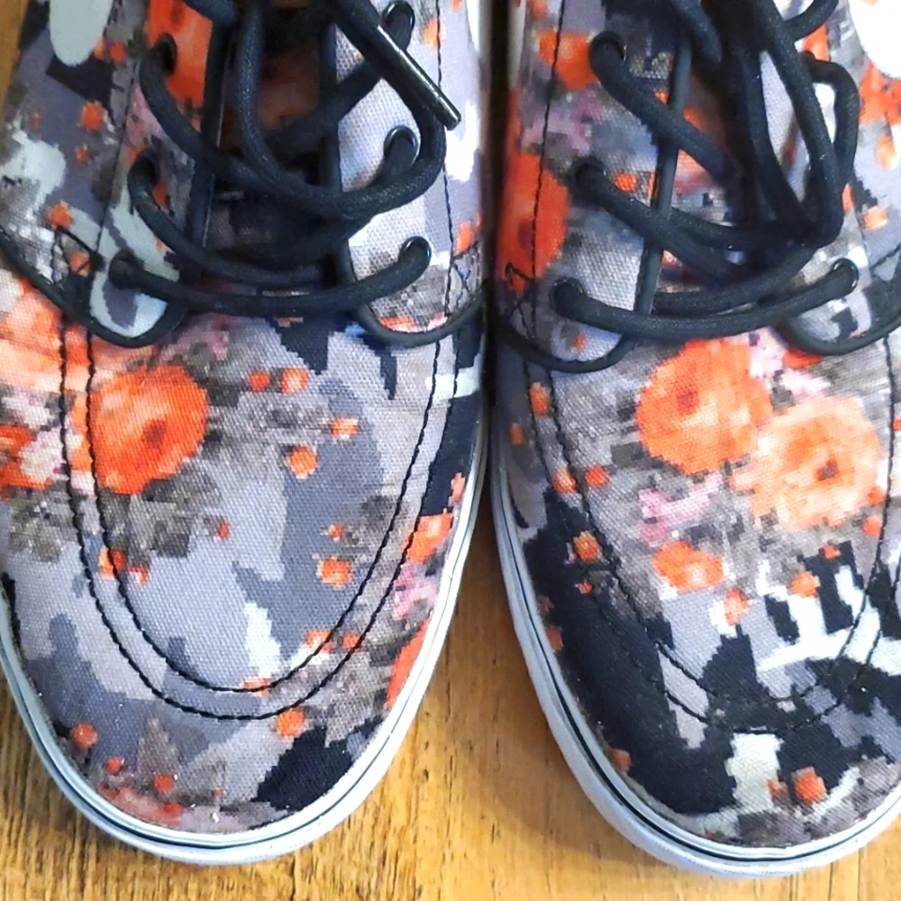 Nike Zoom SB Stefan Janoski Digi Orange‎ Floral 2013 Shoes Size 11.5